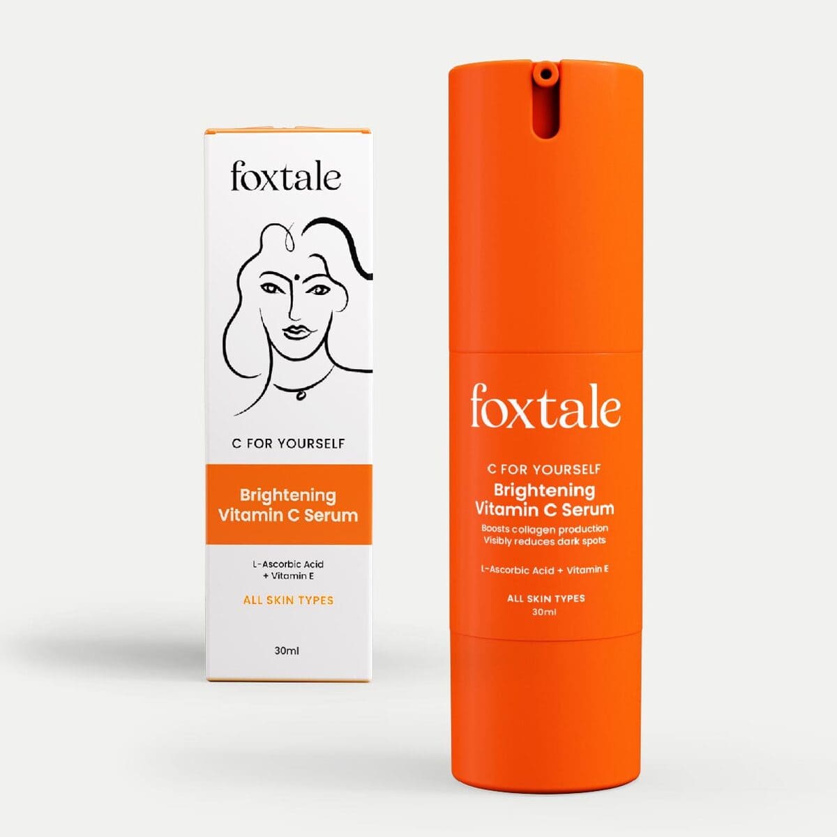 Foxtale Morning Glory with CoverUp Matte Sunscreen
