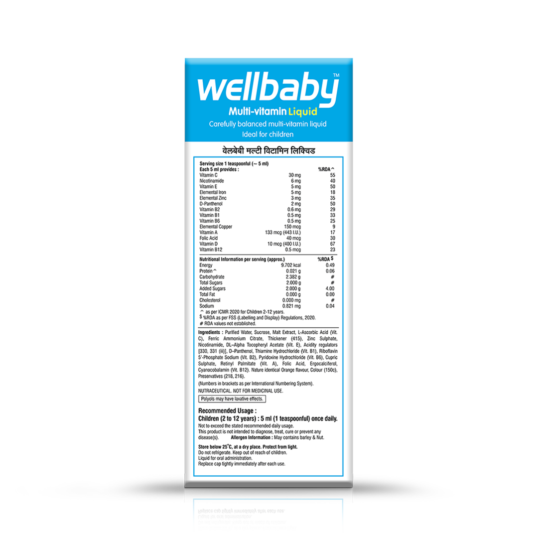 Vitabiotics Wellbaby Multivitamin - 200 ml