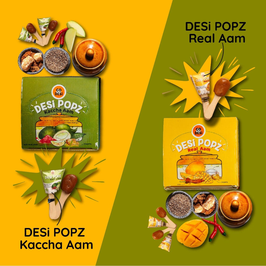 Go Desi Popz Aam Combo - 50 PCS