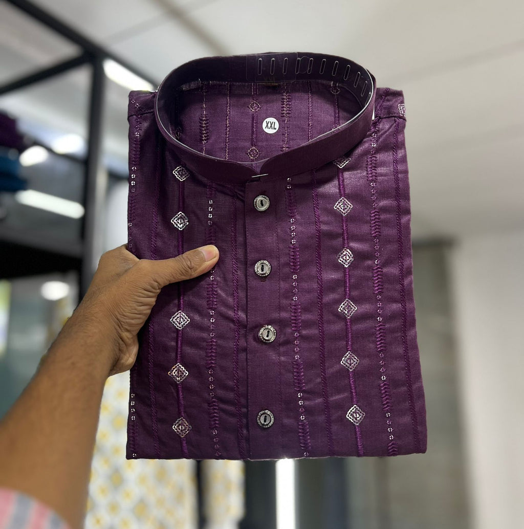 Men's Soft Cotton Kurta Pajama Set