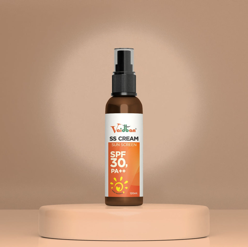 Vaidban SS Cream Sunscreen SPF 30 PA++ - 120 ml