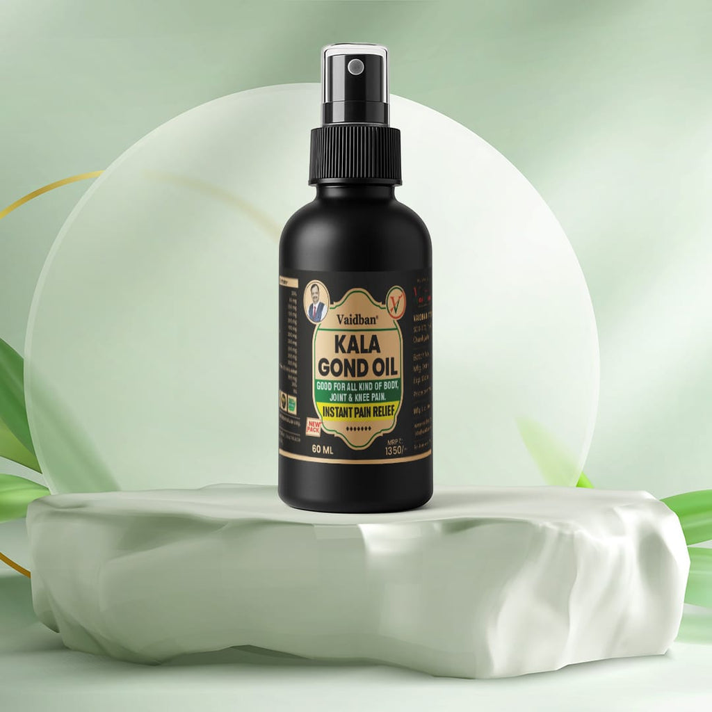 Vaidban Kala Gond Oil Joint Support - 60 ml