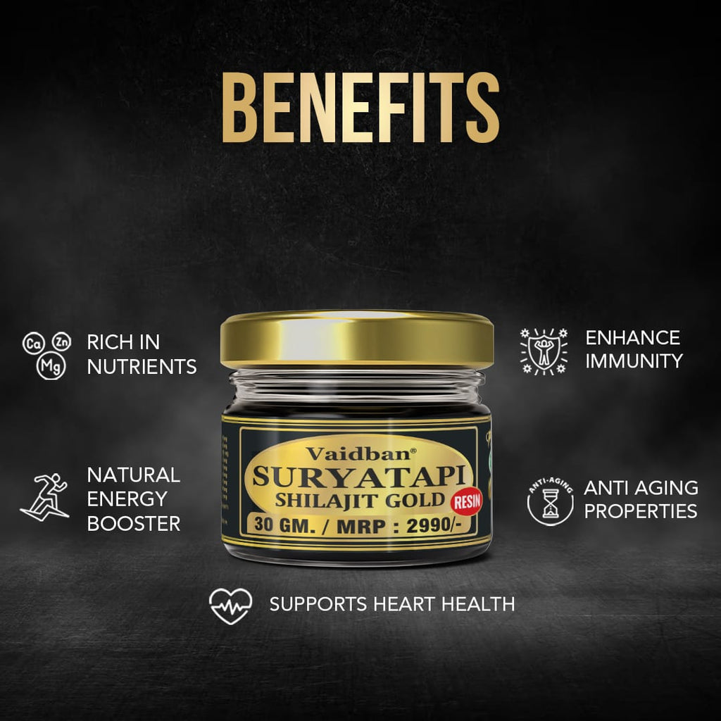 Vaidban Suryatapi Sj Gold Resin - 30 gms