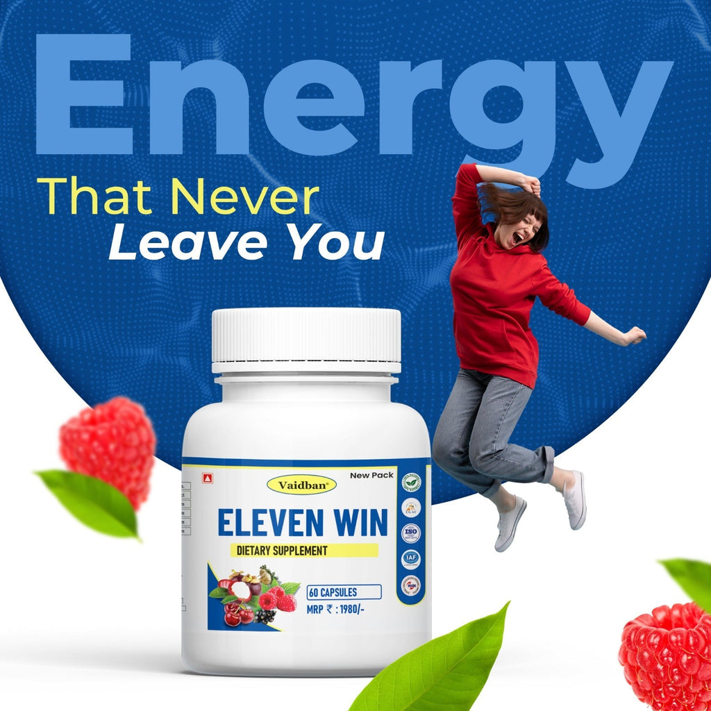 Vaidban Eleven Win Dietary Supplement - 60 Capsules
