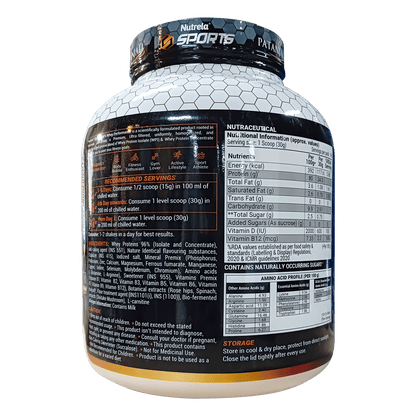 Patanjali Nutrela Sports Whey Per (Fvic)