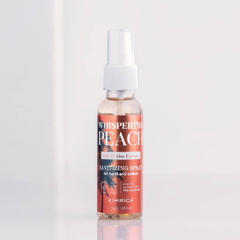 Kimirica Whispering Peach Hand Cleansing Spray - 50 ml