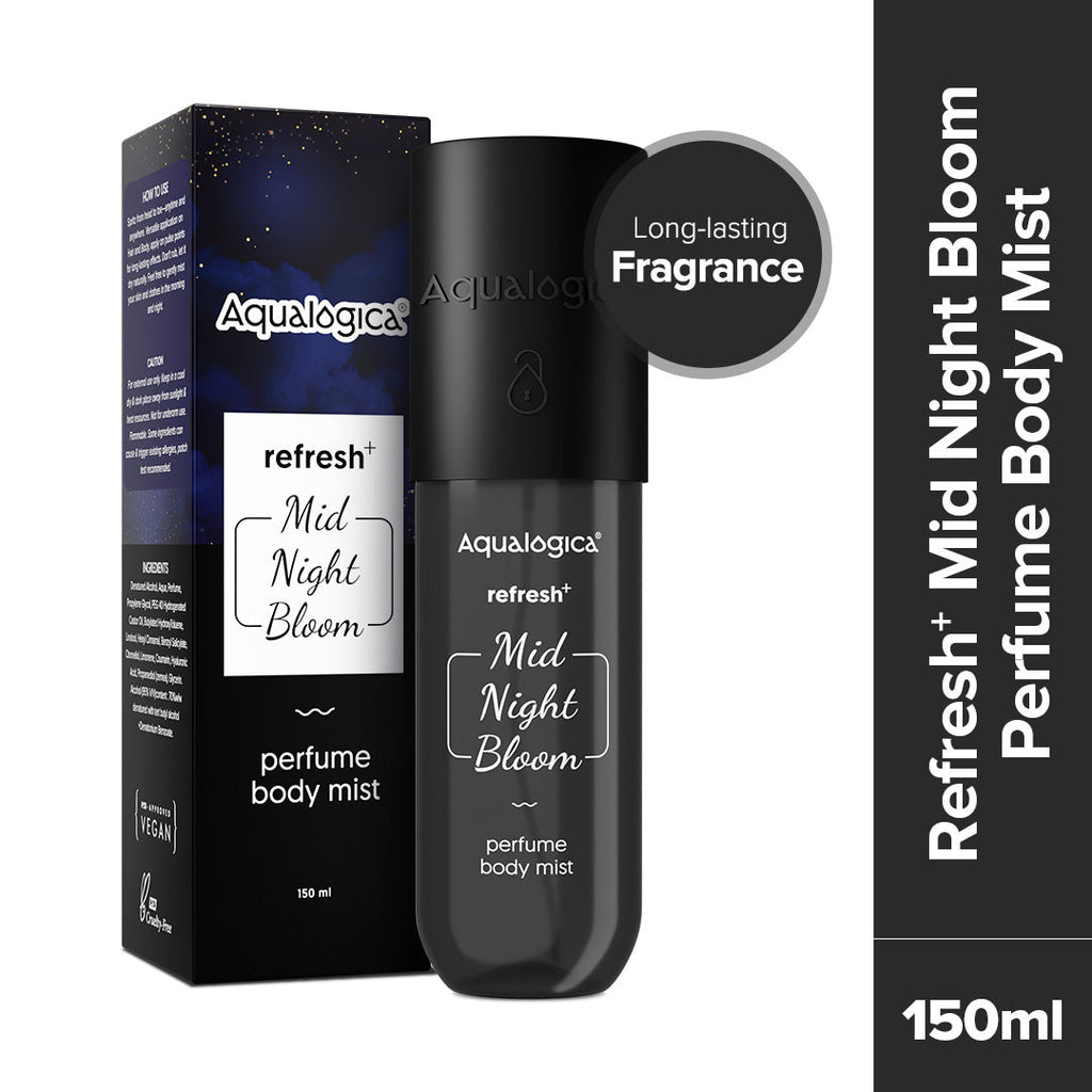 Aqualogica Refresh+ Mid Night Bloom Perfume Body Mist - 150 ml