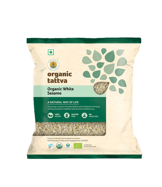Organic Tattva White Sesame