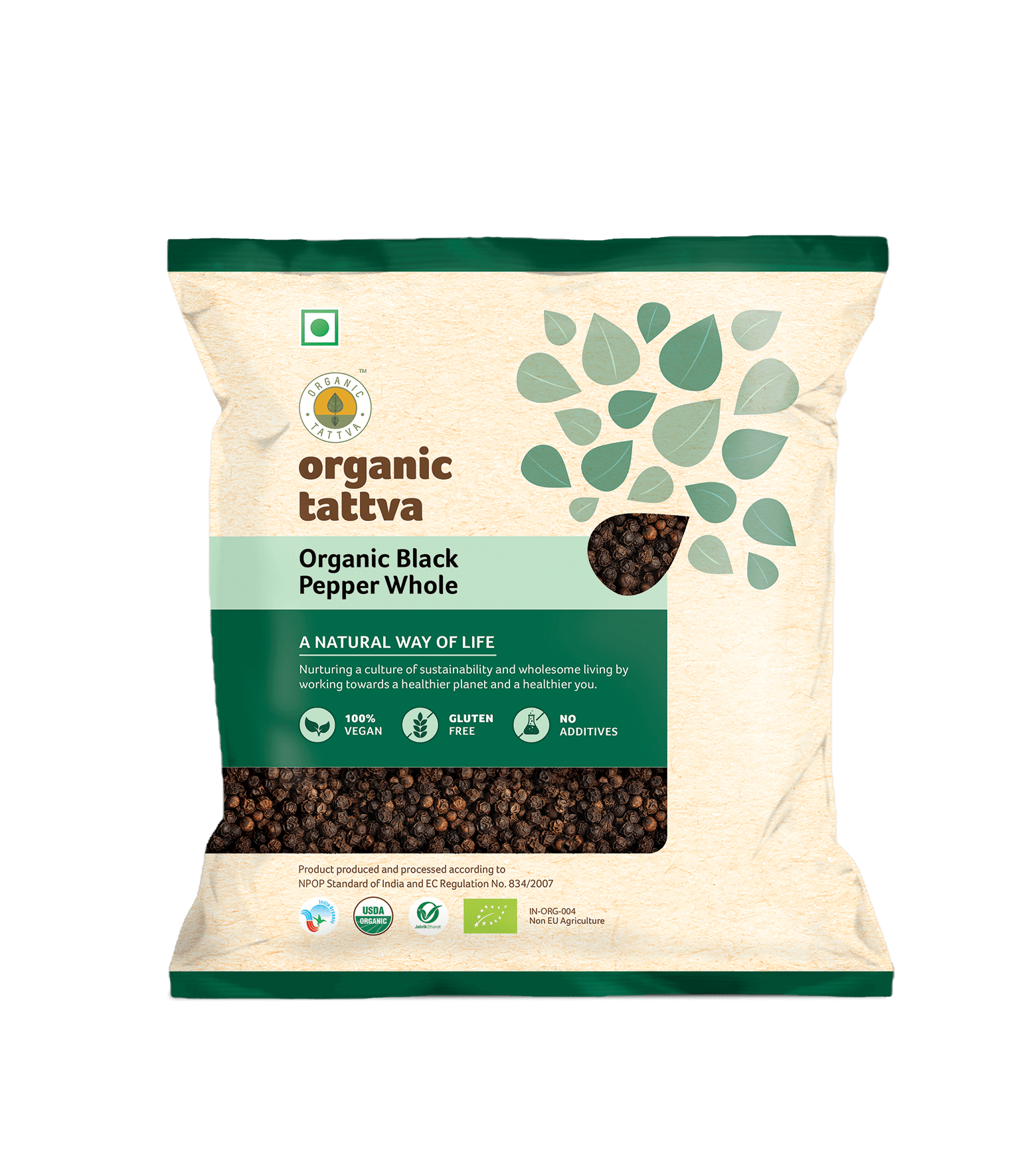 Organic Tattva Black Pepper Whole