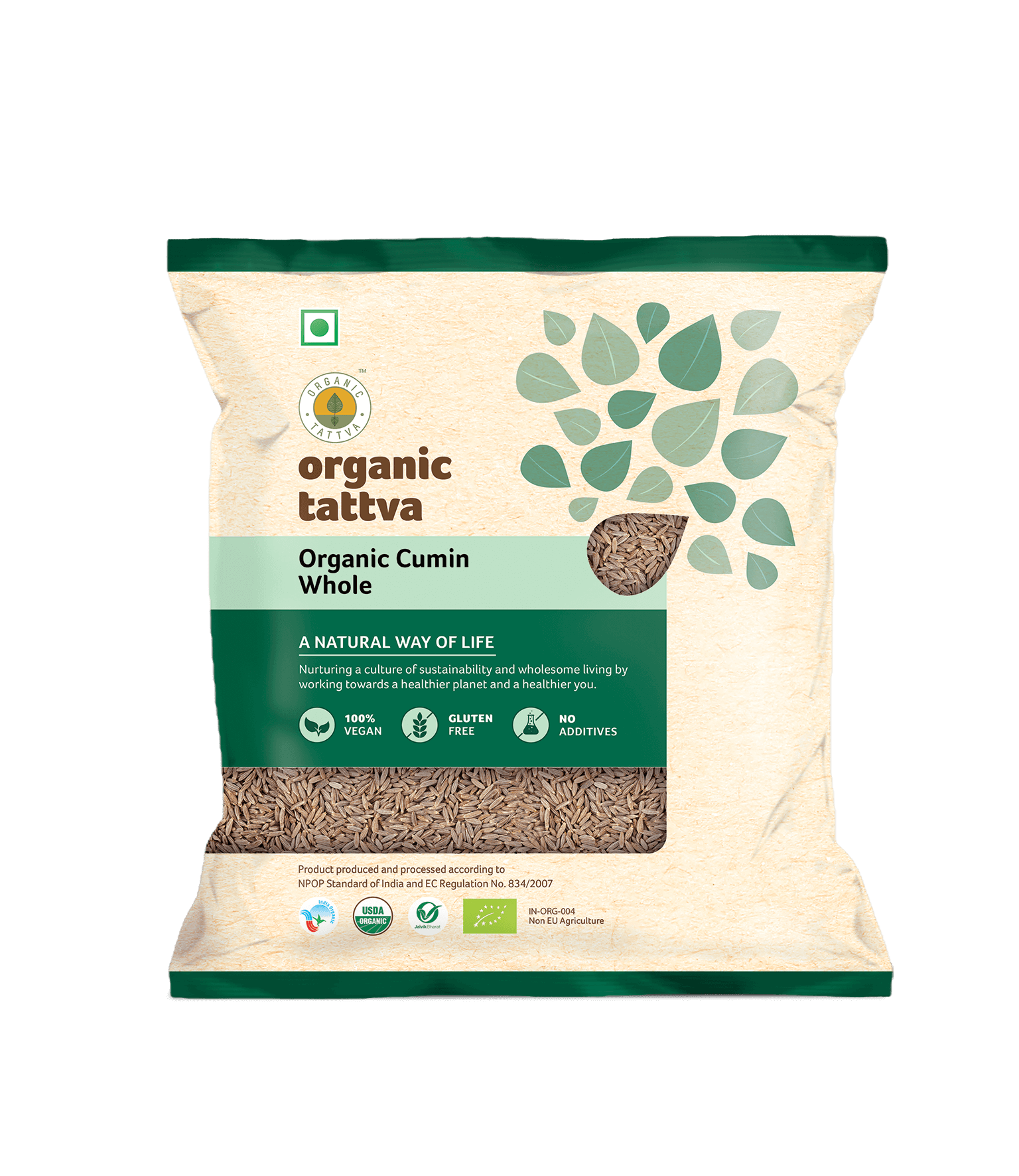 Organic Tattva Cumin Whole