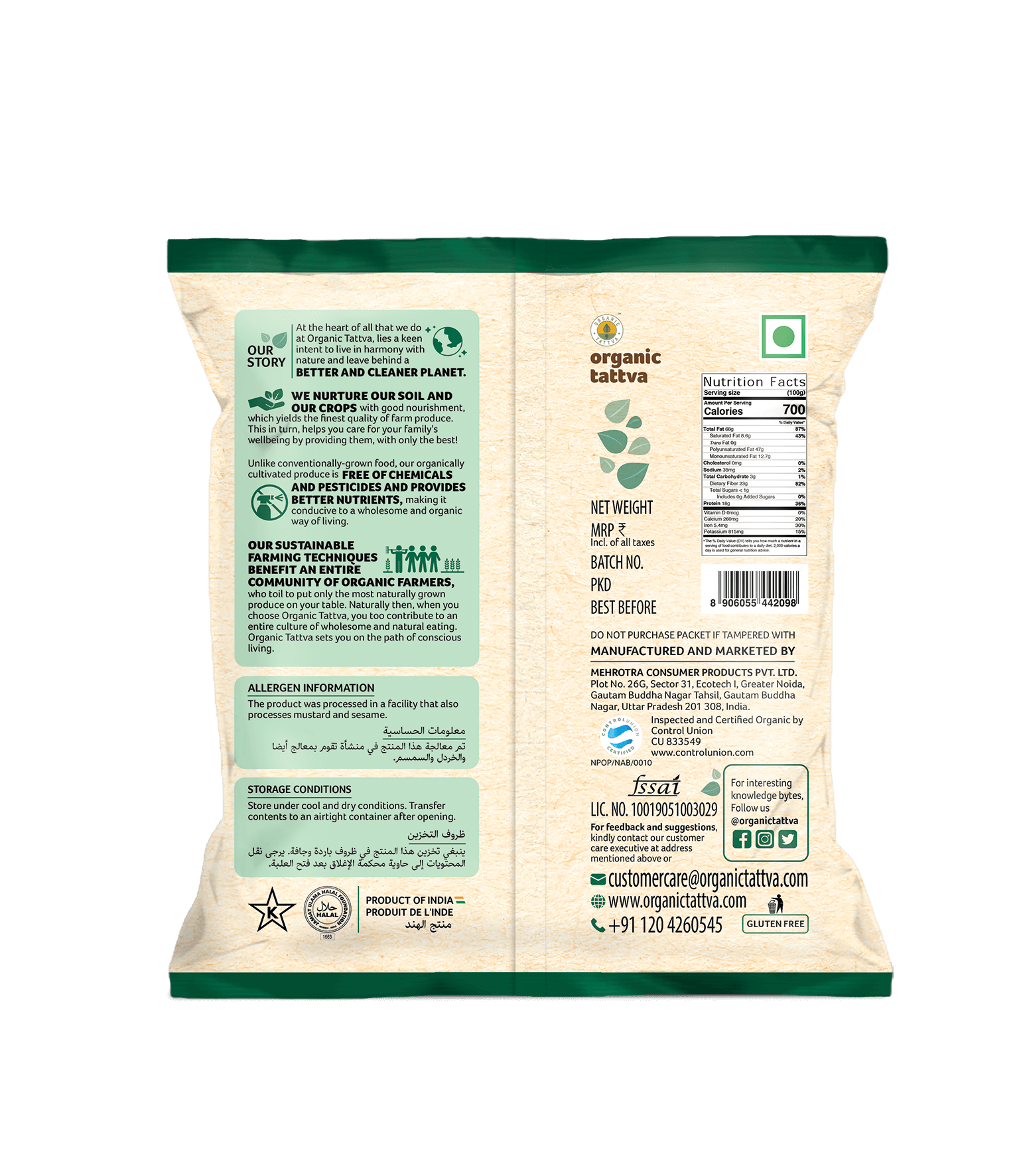 Organic Tattva Flax Seeds