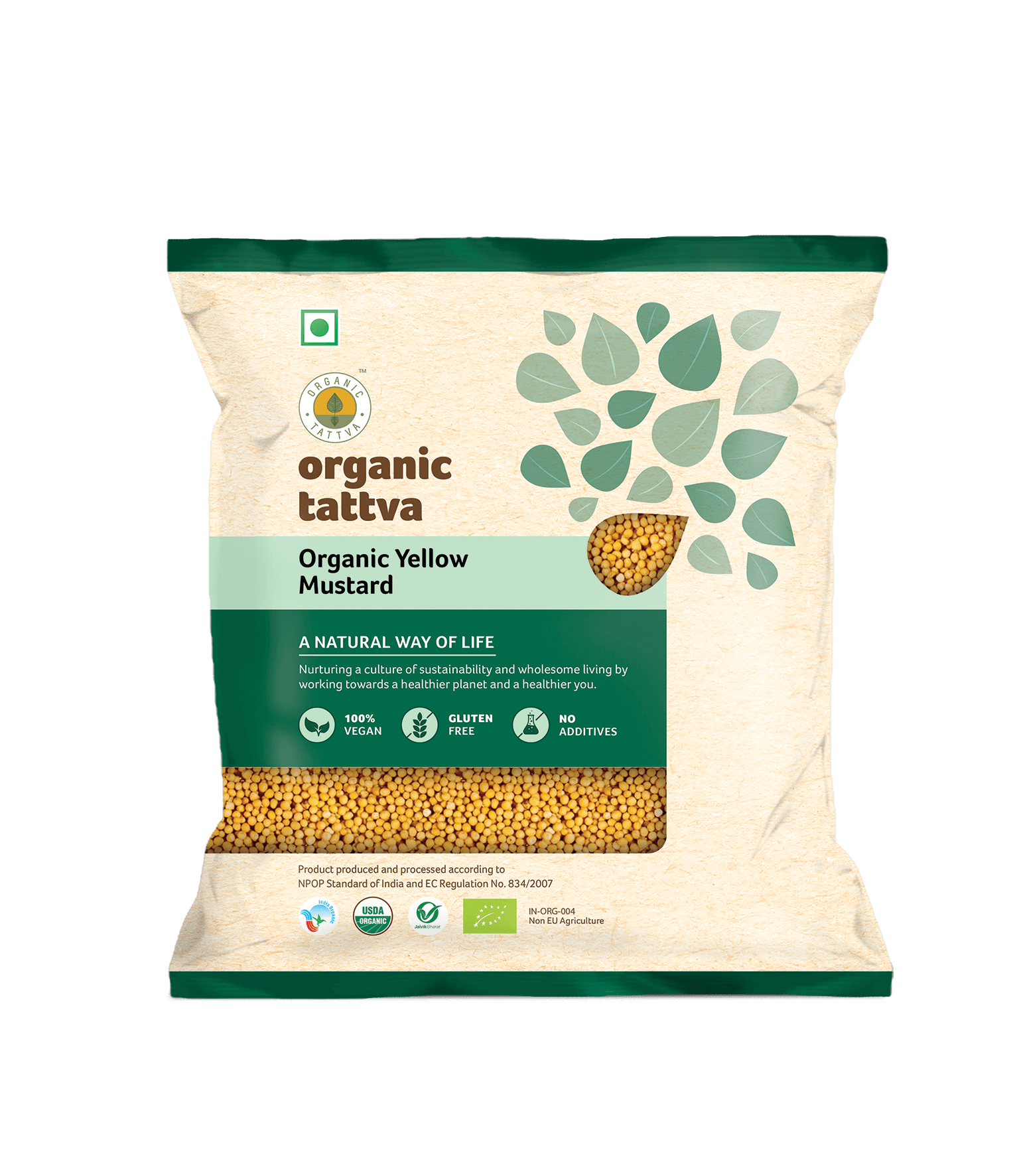 Organic Tattva Yellow Mustard