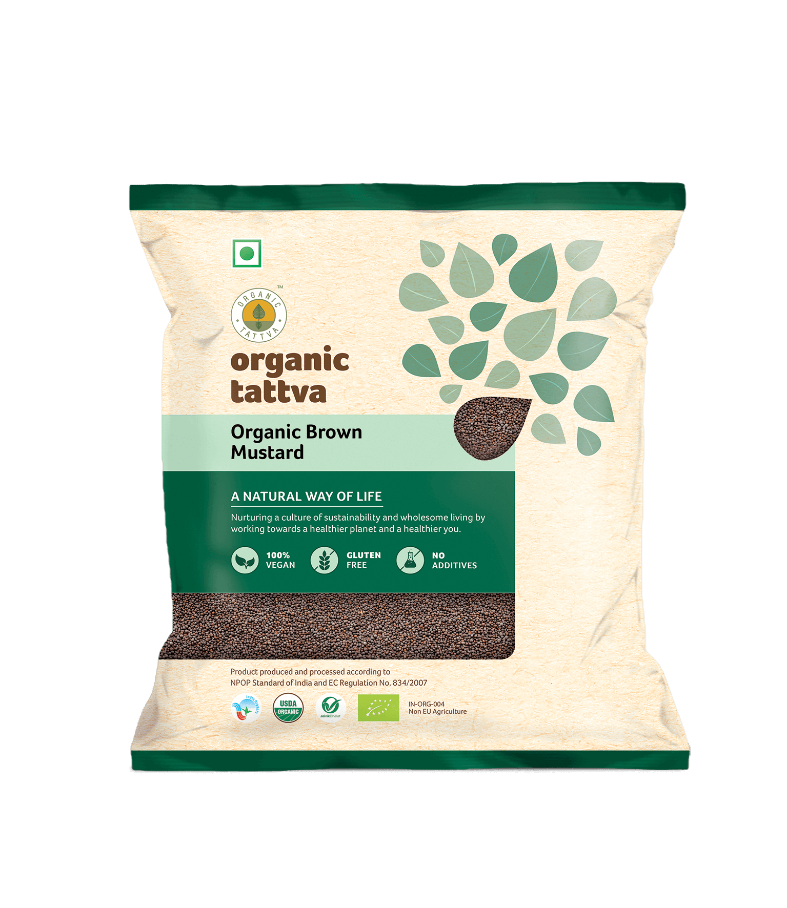 Organic Tattva Brown Mustard (Rai)