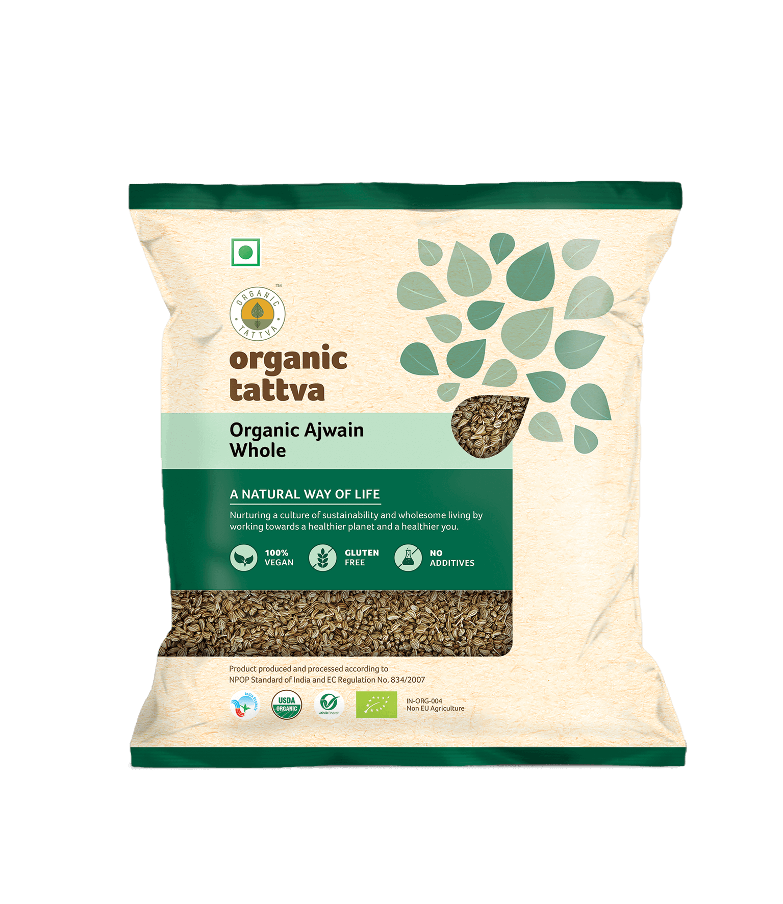 Organic Tattva Ajwain Whole