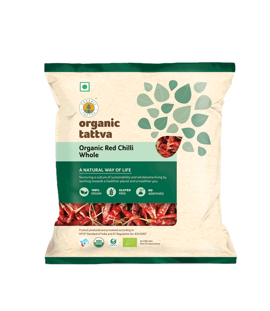 Organic Tattva Red Chilli Whole