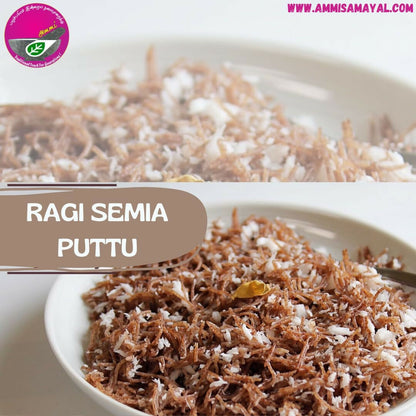 Ammi Samayal Ragi Vermicelli (Semiya/Sevai) and Natural Jaggery Combo