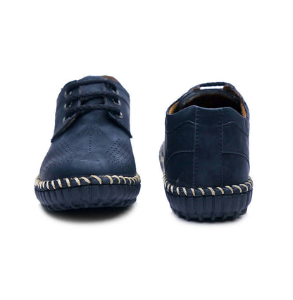 Tiny Bugs Boys Casual Lace Up Shoes - Black