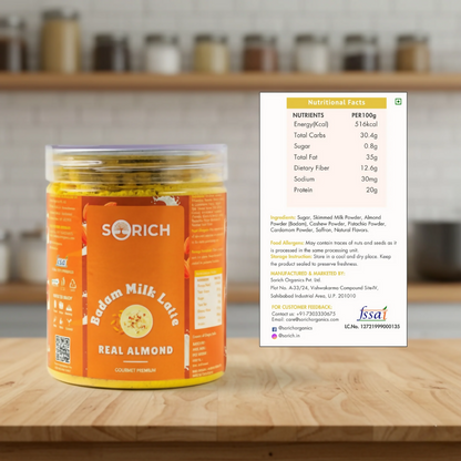 Sorich Organics Badam Milk Latte