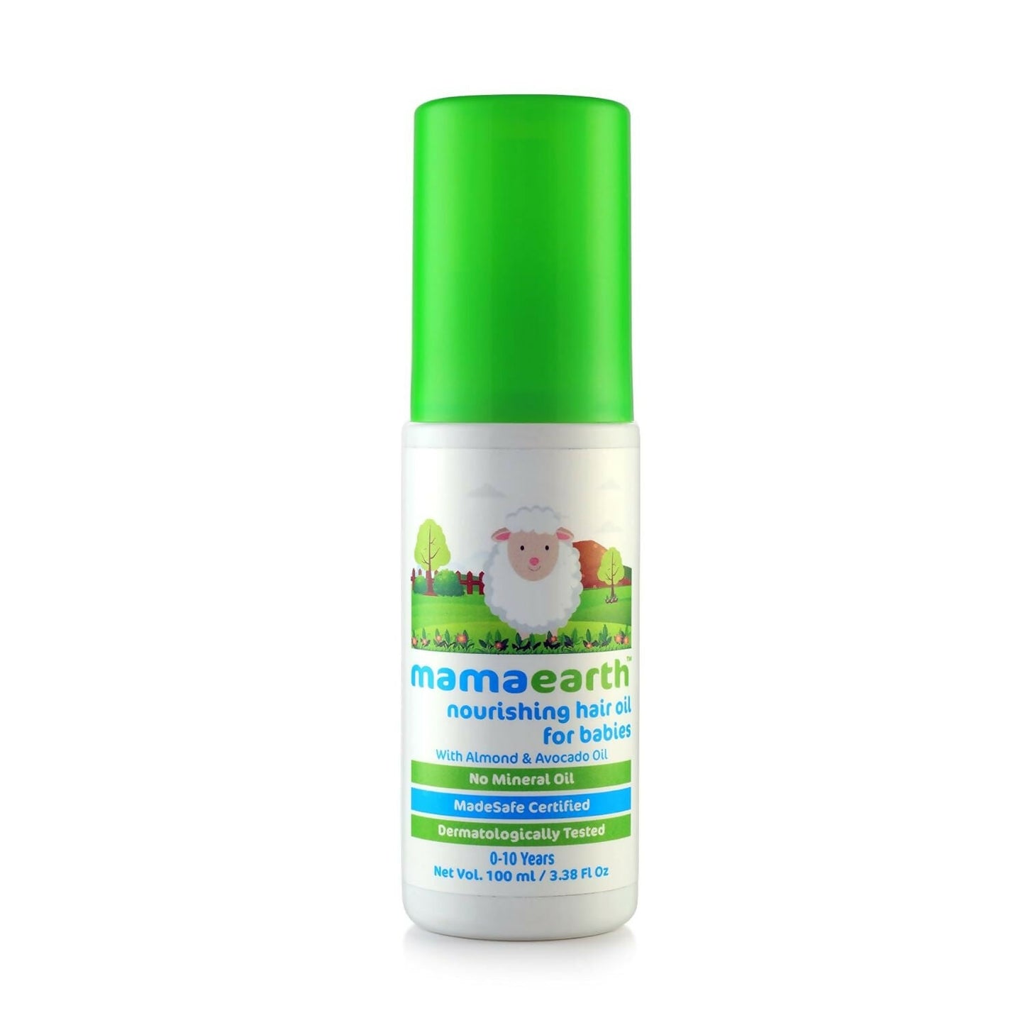 Mamaearth Dusting Powder & Nourishing Hair Oil for Babies