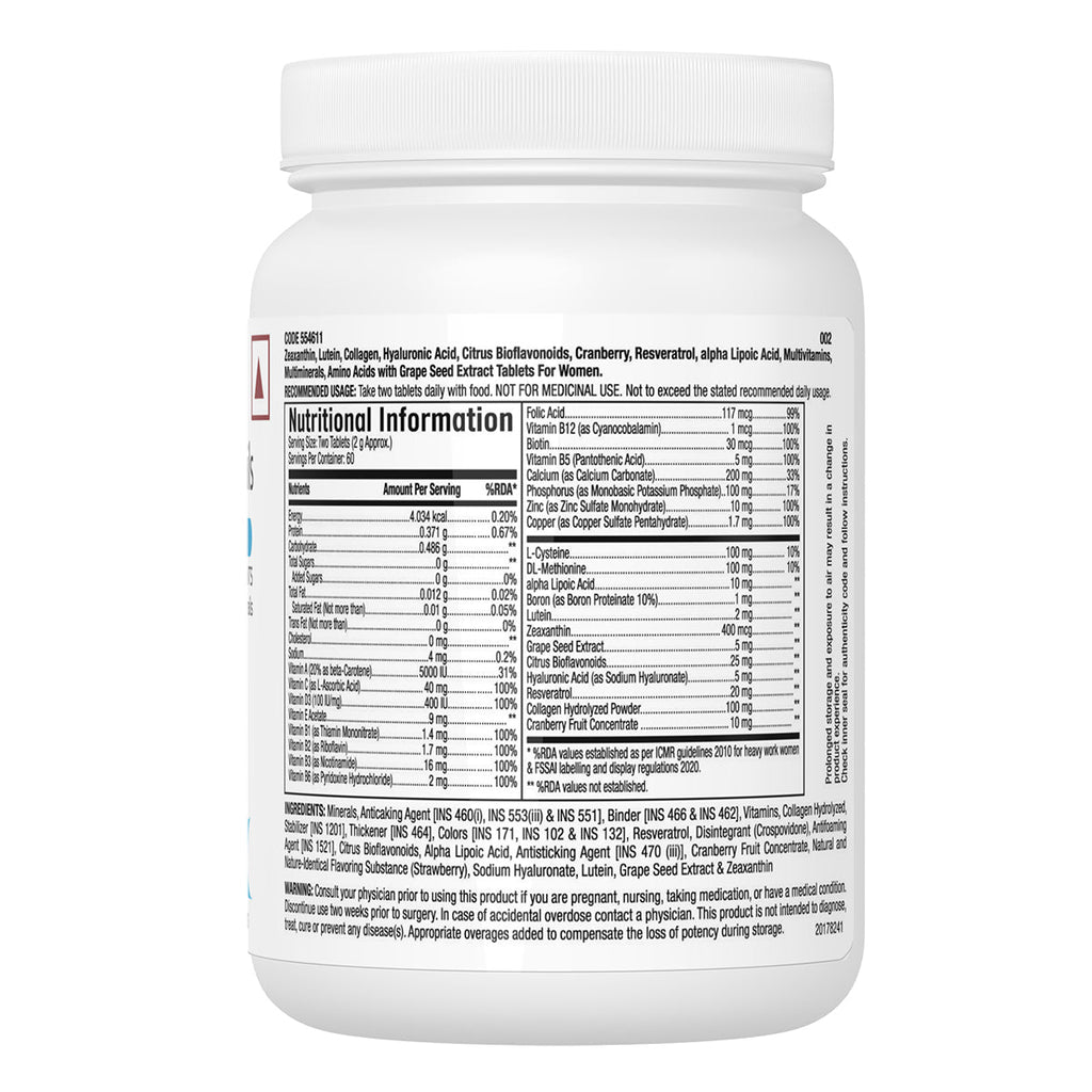 GNC Marine Collagen Powder + Women's Hair Skin & Nails