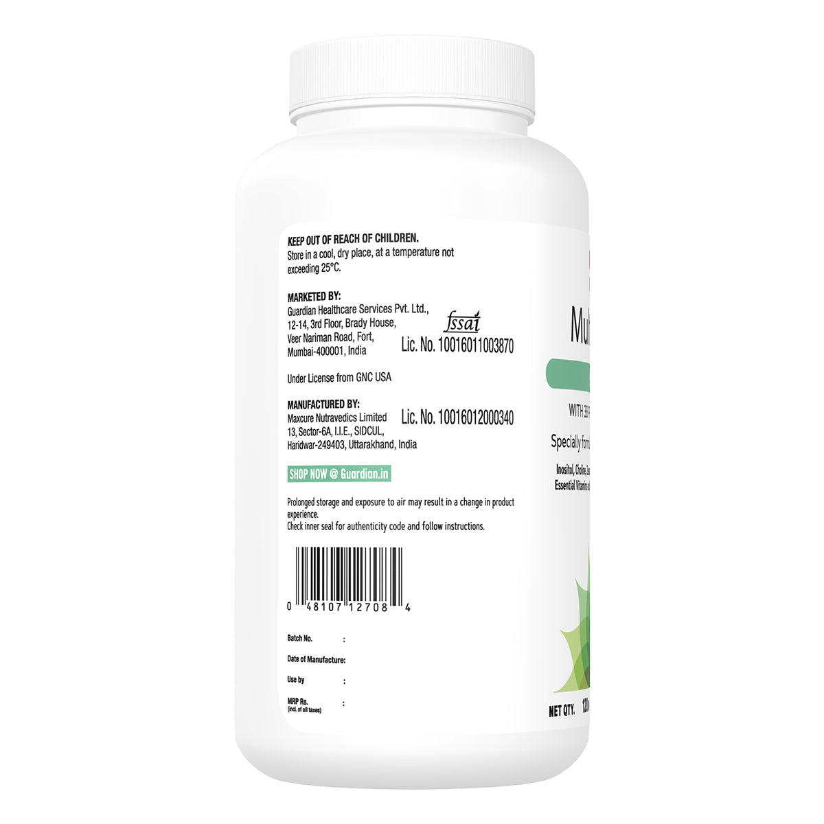 GNC Women's 50 Plus Multivitamin - 120 tabs
