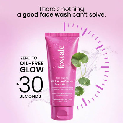 Foxtale Oil & Acne Control Face Wash