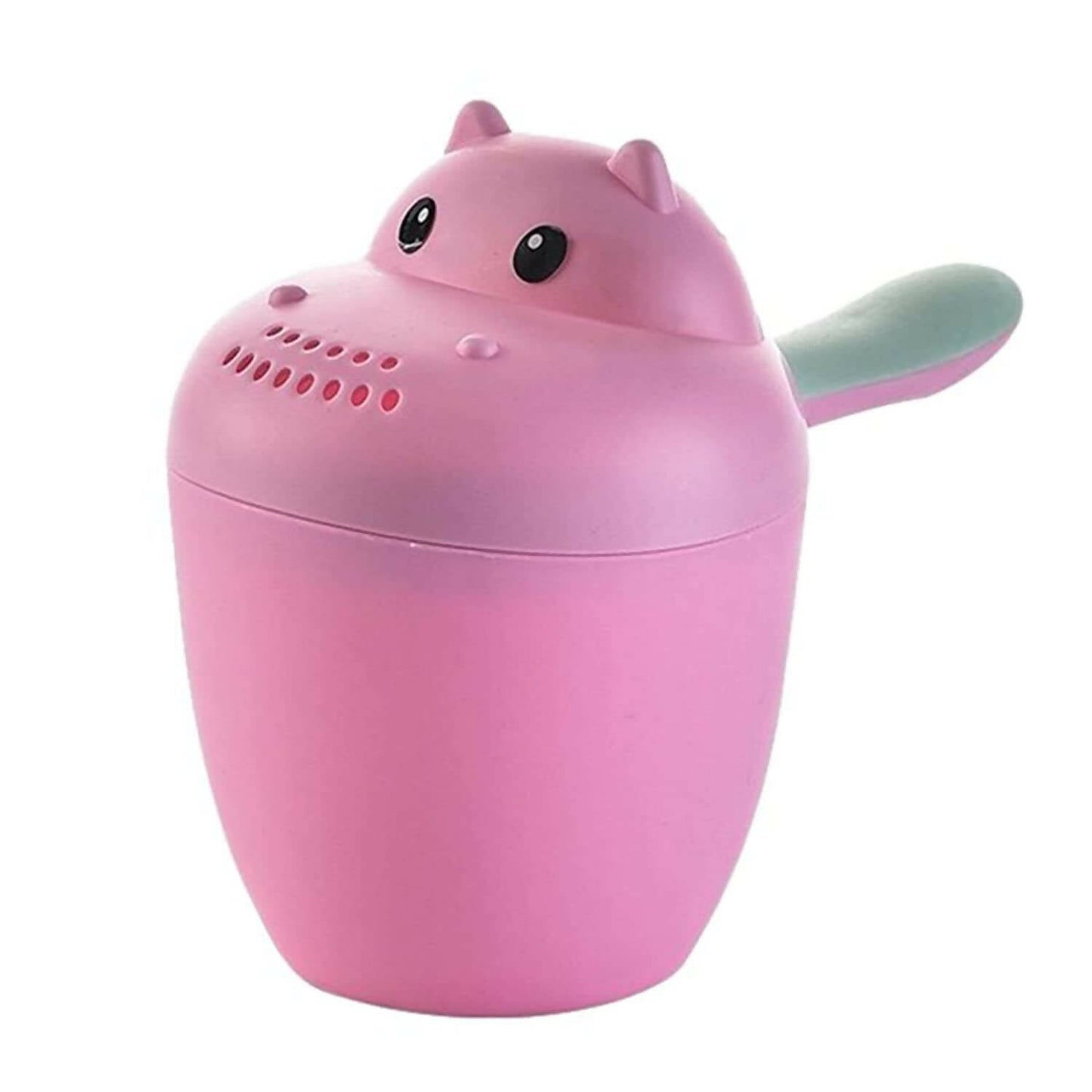 Safe-O-Kid Hair Washing Mug, Baby Shampoo Cup, Baby Shower, Baby Bath Tumbler/Rainer, Pink