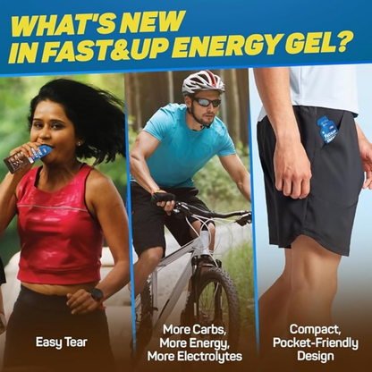 Fast&Up Energy Gel-Chocolate Bourborn Flavour