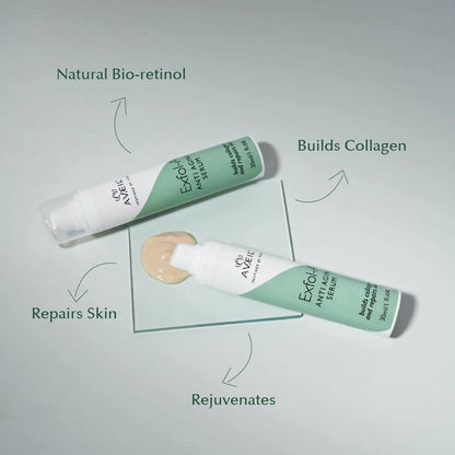 Aveil Exfol-A Anti Aging Face Serum - Renews & Repairs Skin Overnight