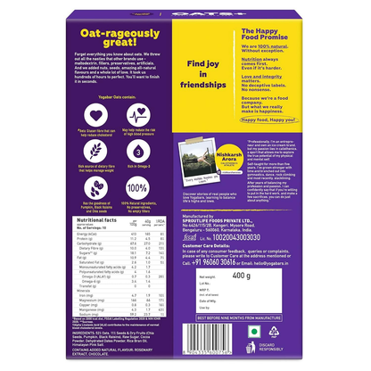 Yoga Bar Multigrain Energy Snack Bars - Dark Chocolate Flavour Premium Super Oats Combo