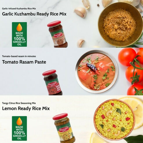 Mambalam Iyers Ready Rice Mix Combo