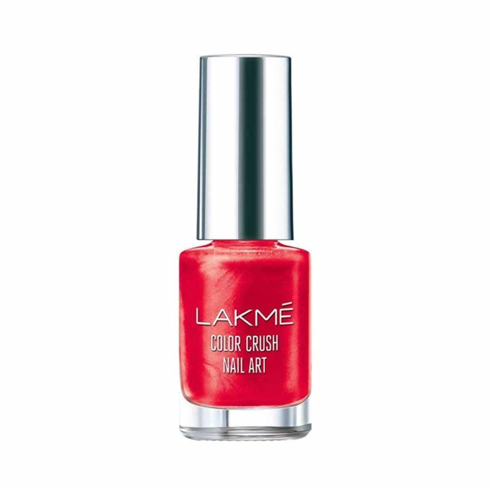 Lakme Color Crush Nailart M4 Vermilion Red - 6 ml