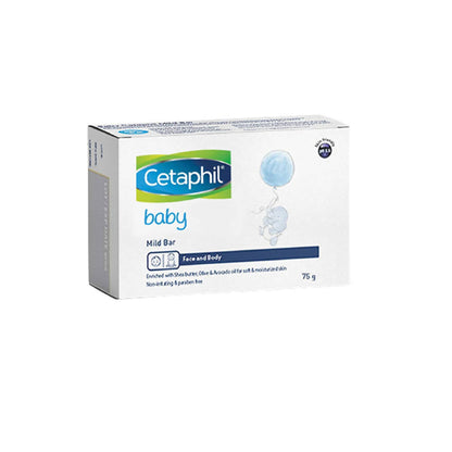 Cetaphil Baby Mild Bar Face & Body For Baby's Sensitive Skin
