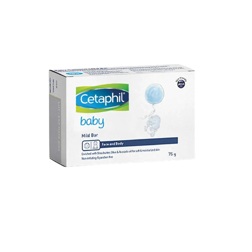 Cetaphil Baby Mild Bar Face & Body - 75 gms