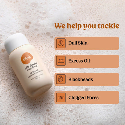 Vilvah Store Milk Powder Face Wash
