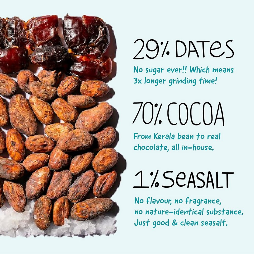 The Whole Truth Dark Chocolate - Sea Salt