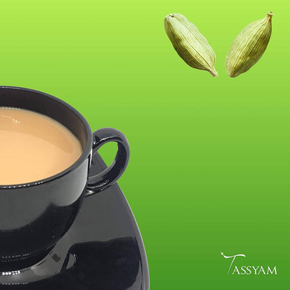 Tassyam Strong Assam Cardamom Tea Elaichi Chai