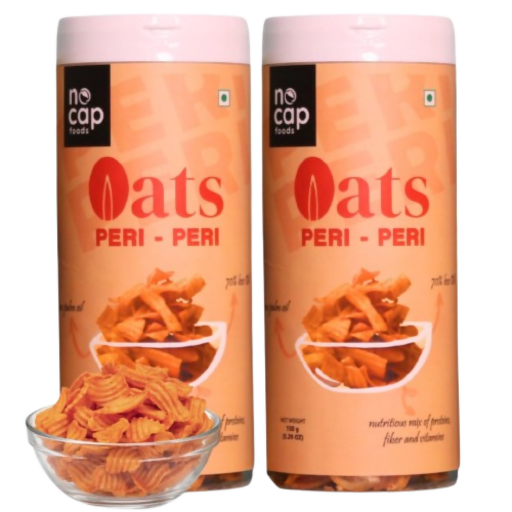 Nocap foods Zero Guilt Healthy Chips - Oats Peri Peri