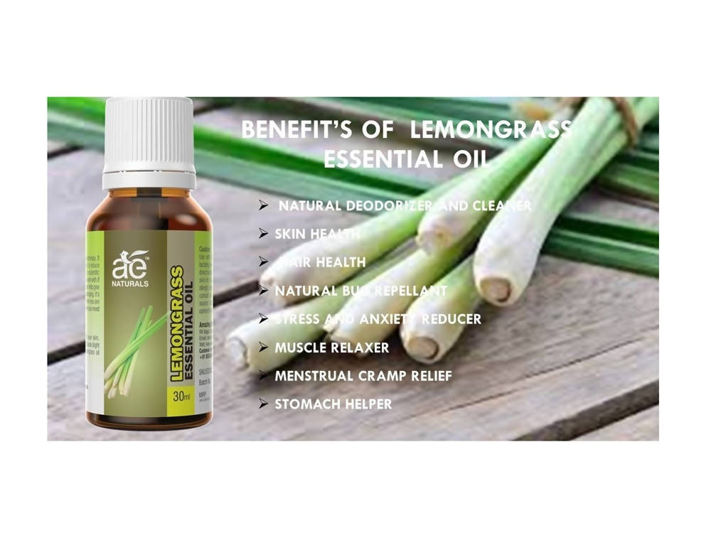 Ae Naturals Lemongrass Essential Oil