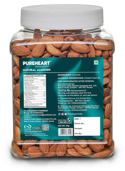 Pureheart Nutreat Natural Almonds