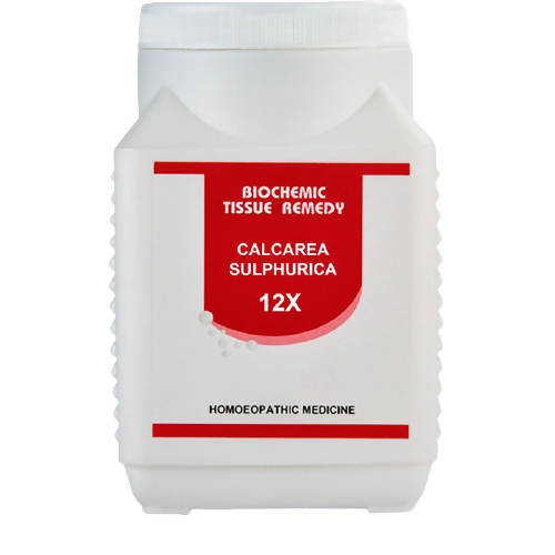 Bakson’s Calcarea Sulphurica Biochemic Tablets – 3X | Homeopathic Supplement