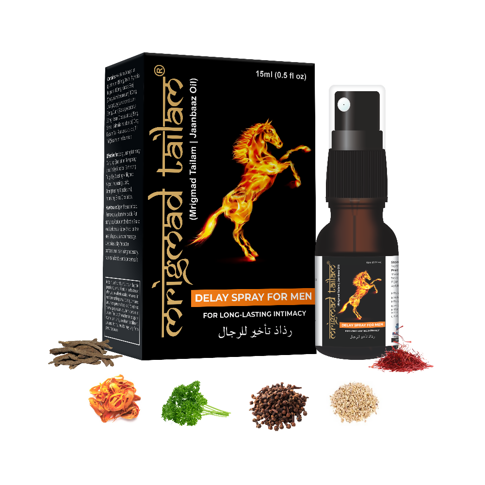 Satya Pharmaceuticals Ayurveda Mrigmad Tailam Delay Spray For Men