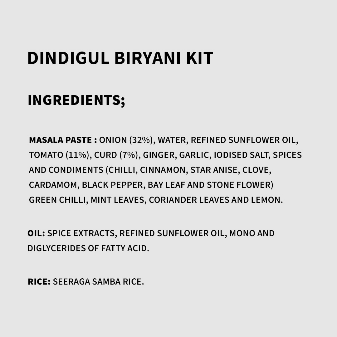Cookd Dindigul Biryani Kit