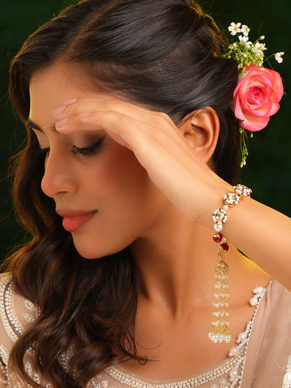 Ruby Raang Royal Pearl Bracelet