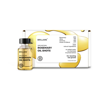 Brillare Rosemary Oil Shots For Visible Hair Growth