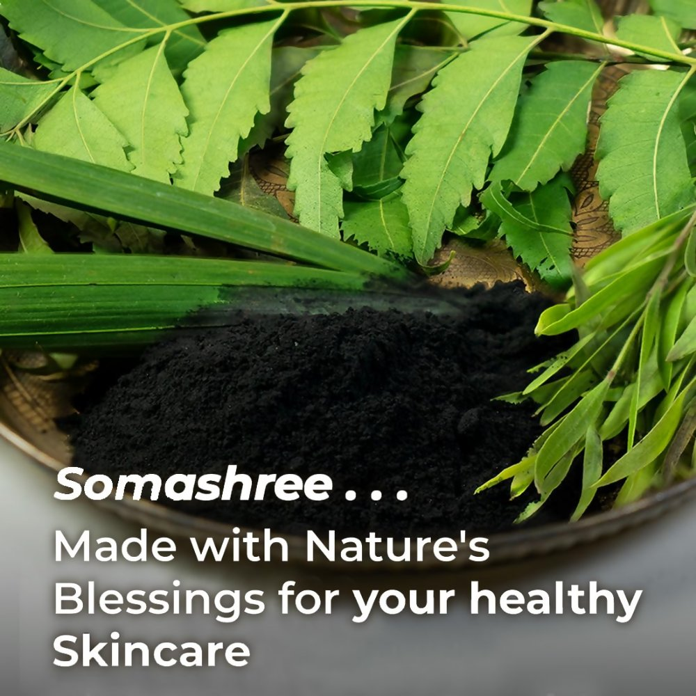 Pureus Herbals Somashree Activated Bamboo Charcoal Face Wash
