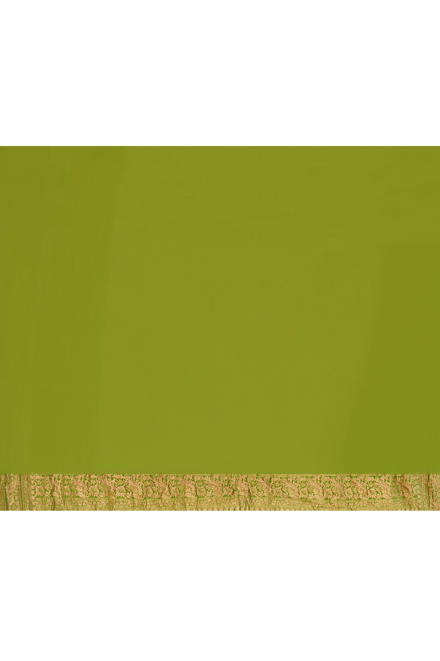 Joban Fashion Purple Crepe Chiffon Pure Handloom Banarasi Silk Saree