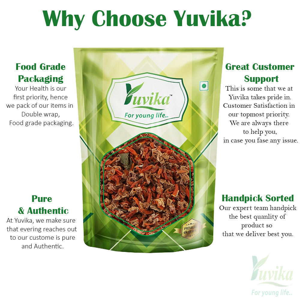Yuvika Phool Harshingar - Nyctanthes Arbor-Tristis - Parijata Flower - 50 gms
