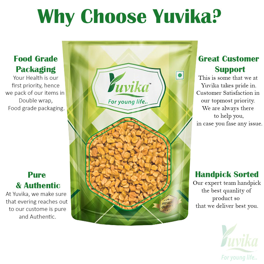 Yuvika Methi Dana - Trigonella Foenum Graecum - Fenugreek Seeds