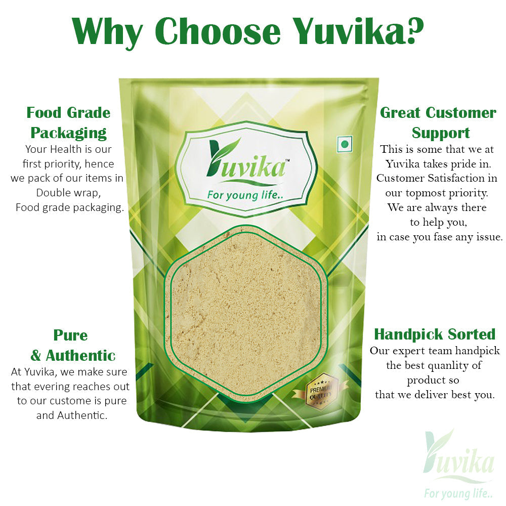 Yuvika Methi Dana Powder - Trigonella Foenum Graecum - Fenugreek Seeds Powder
